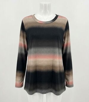 NEW SEW IN LOVE long sleeve top in black